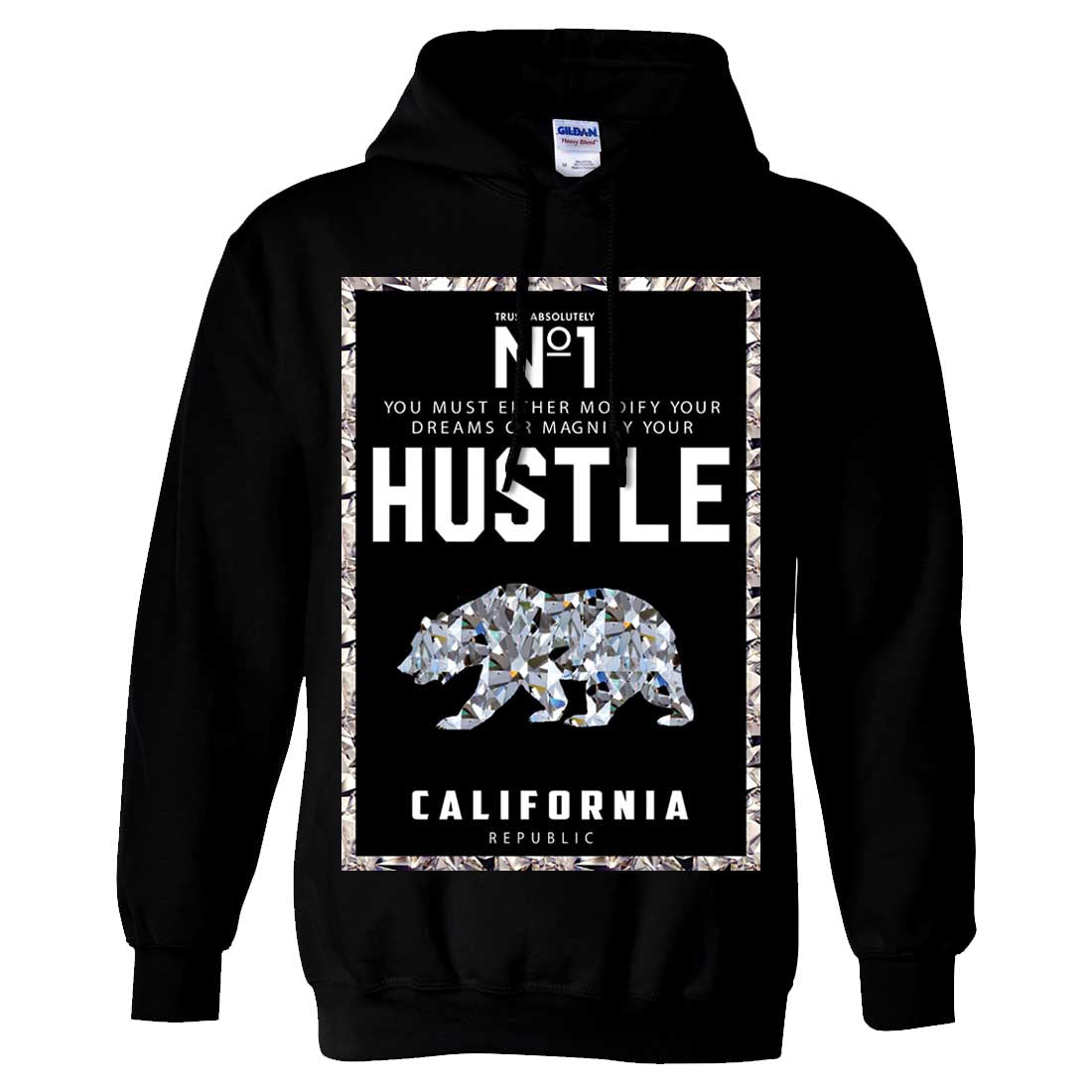 California Republic No. 1 Diamond Hustle Sweatshirt Hoodie