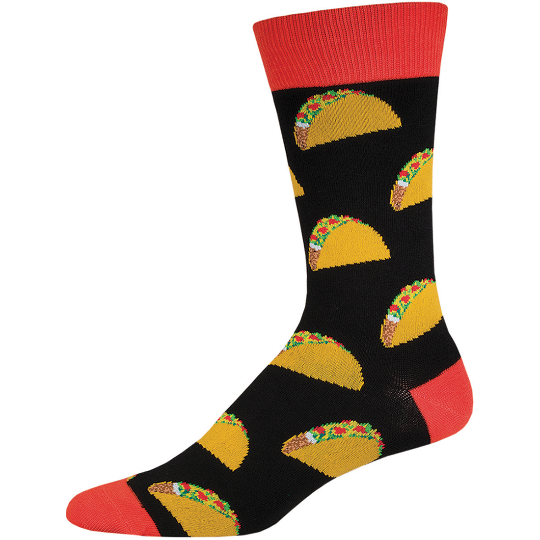 Black Taco Novelty Socks - Men's