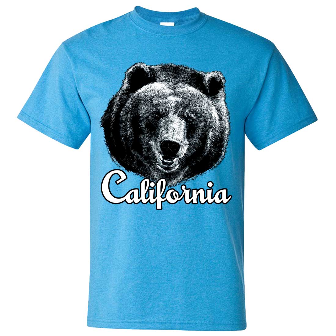 California Grizzly Bear Asst Colors T-shirt/tee - California