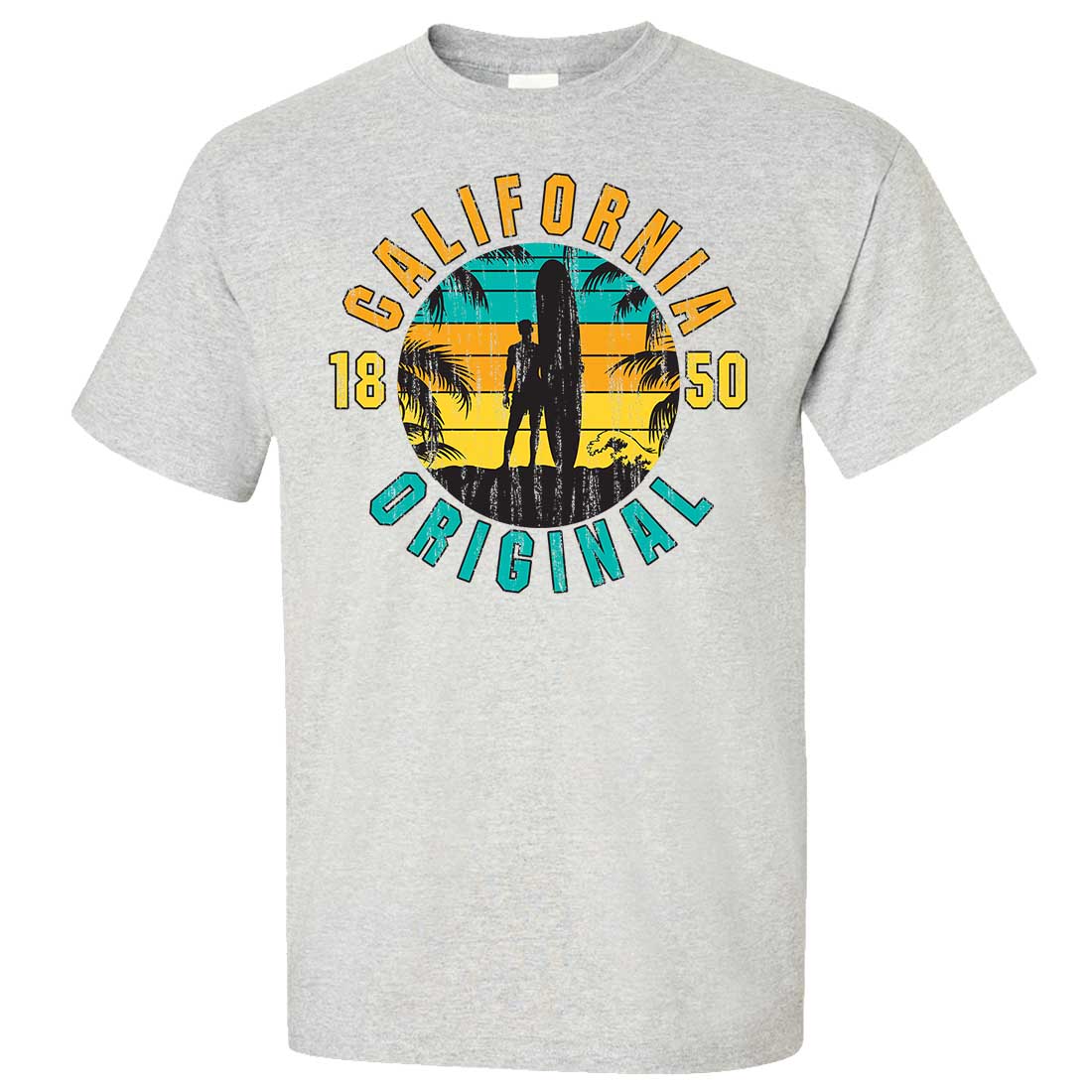 California Original Vintage Surfer Asst Colors T-shirt/tee