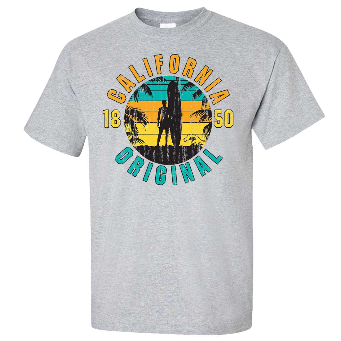 California Original Vintage Surfer Asst Colors T-shirt/tee California Original Vintage Surfer Asst Colors T-shirt/tee