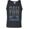 California Republic Tribal Aztec Asst Colors Tank Top