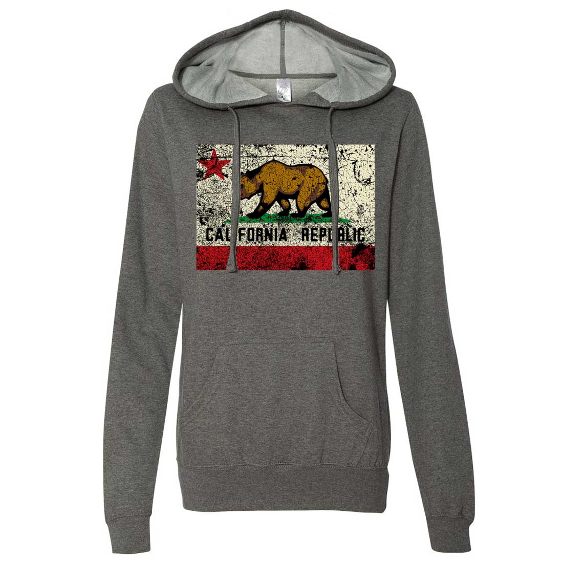 ERTUPE Women's Casual California Hoodie Los Angeles Pullover