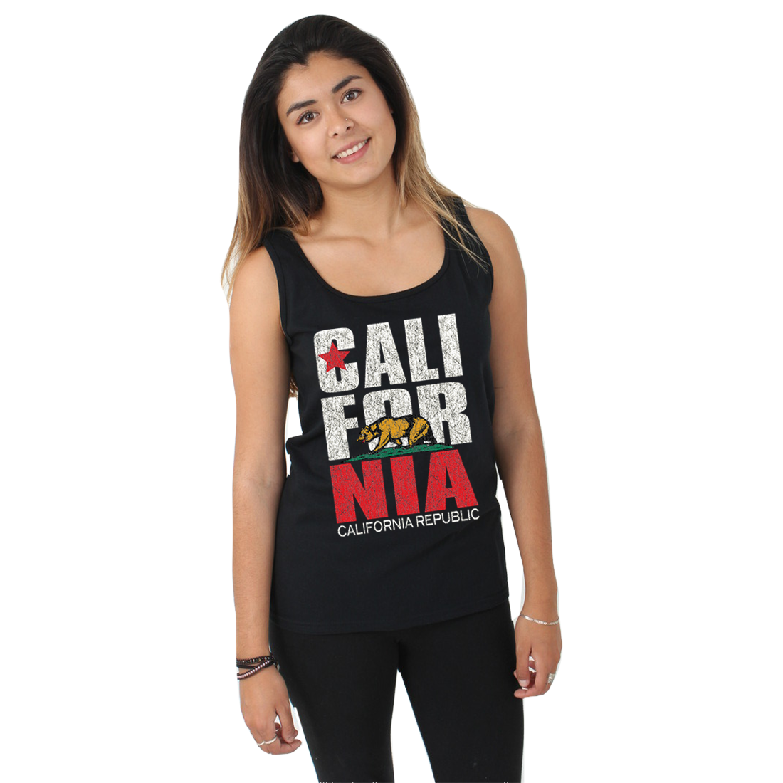 California Republic Vintage Women's Tank Top California Republic