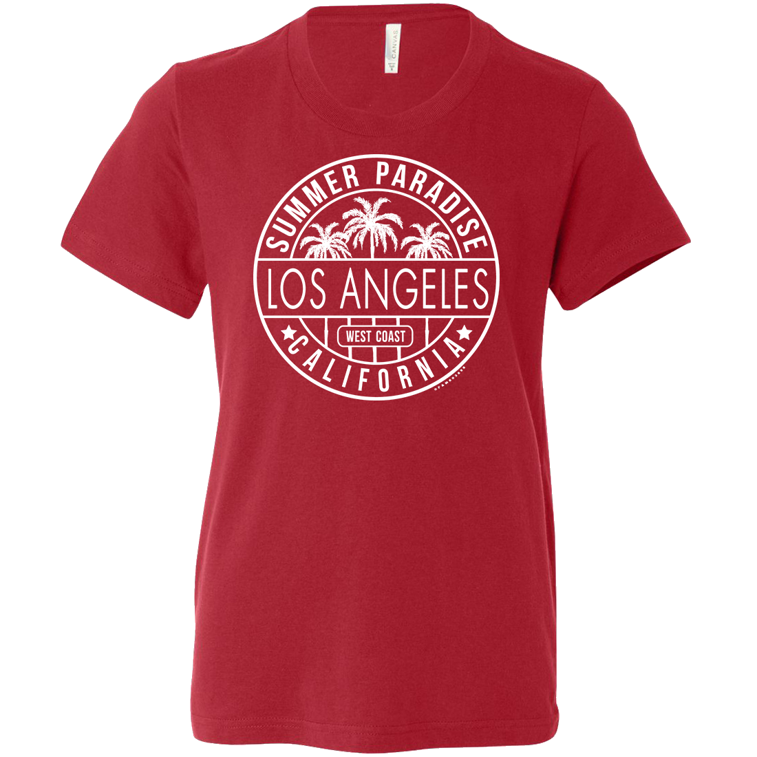 Los Angeles California West Coast Asst Colors Youth T-Shirt