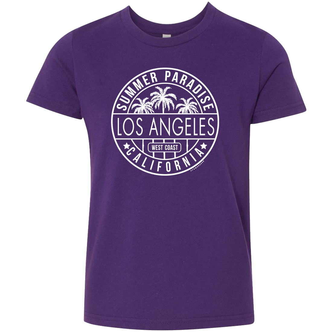 Los Angeles California West Coast Asst Colors Youth T-Shirt