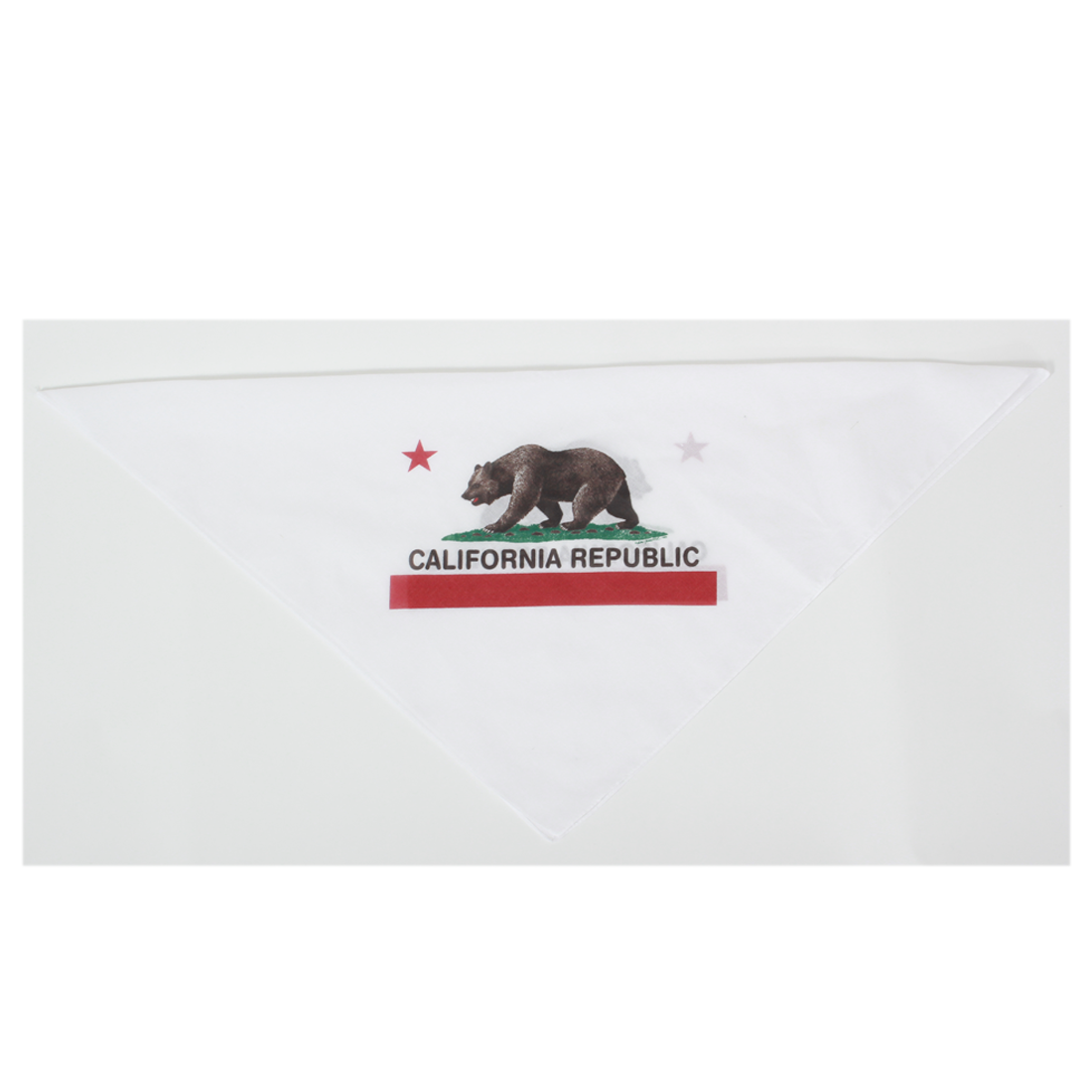 California Flag Bandana Republic Bear
