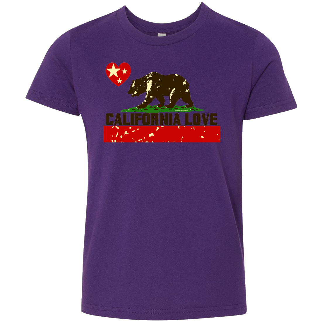 California Love Asst Colors Youth T-Shirt/tee - California