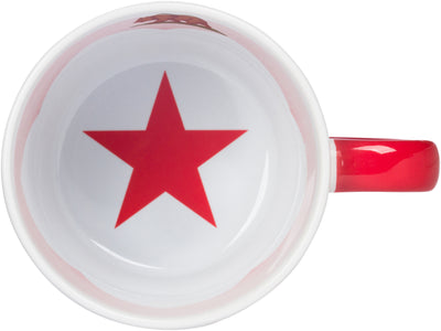 California Republic Red Star Ceramic Mug