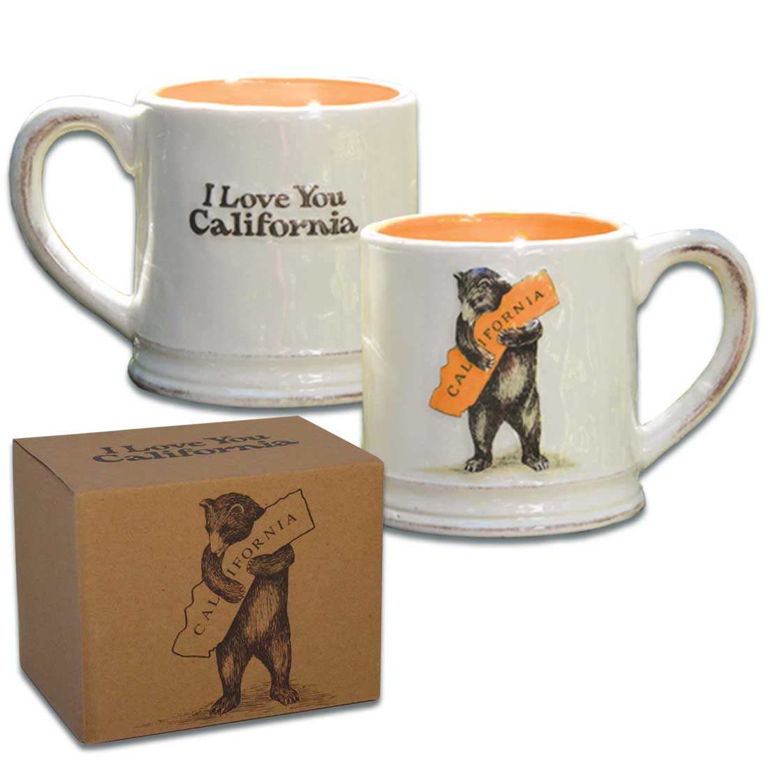 California Bear Hug Ceramic Mug
