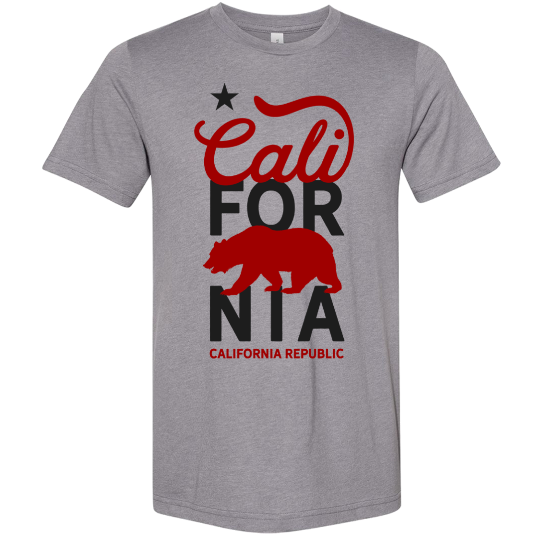Cali For Nia Asst Colors Sueded Tee