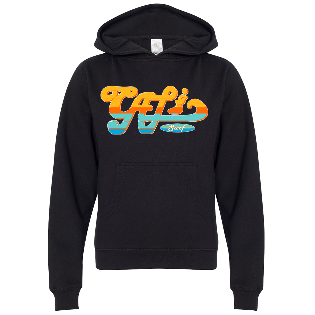 Cali Surf Premium Youth Sweatshirt Hoodie - California