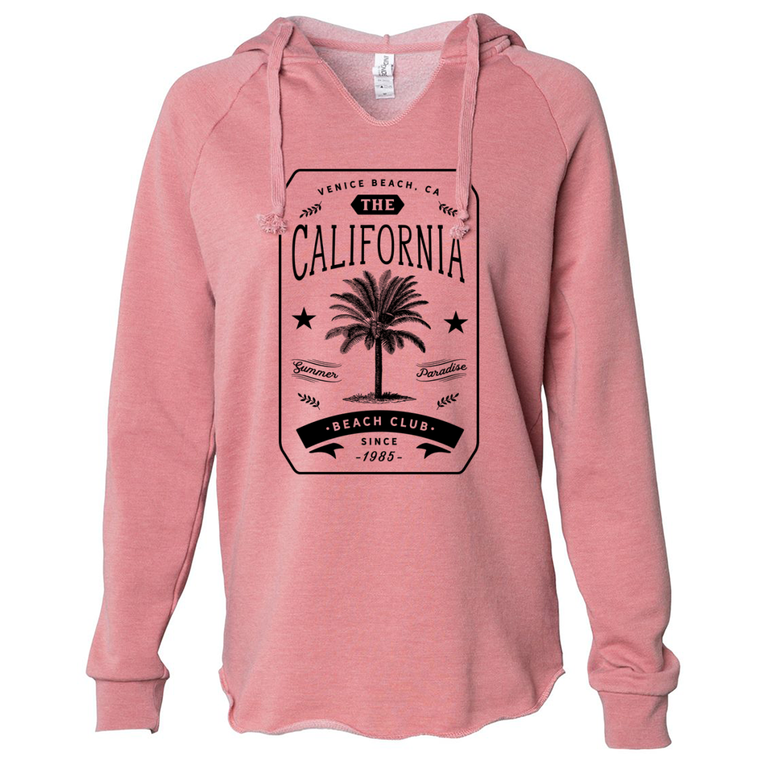 Beach top hoodie women's