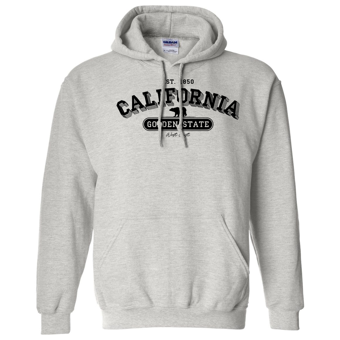 California Golden State 1850 Sweatshirt Hoodie