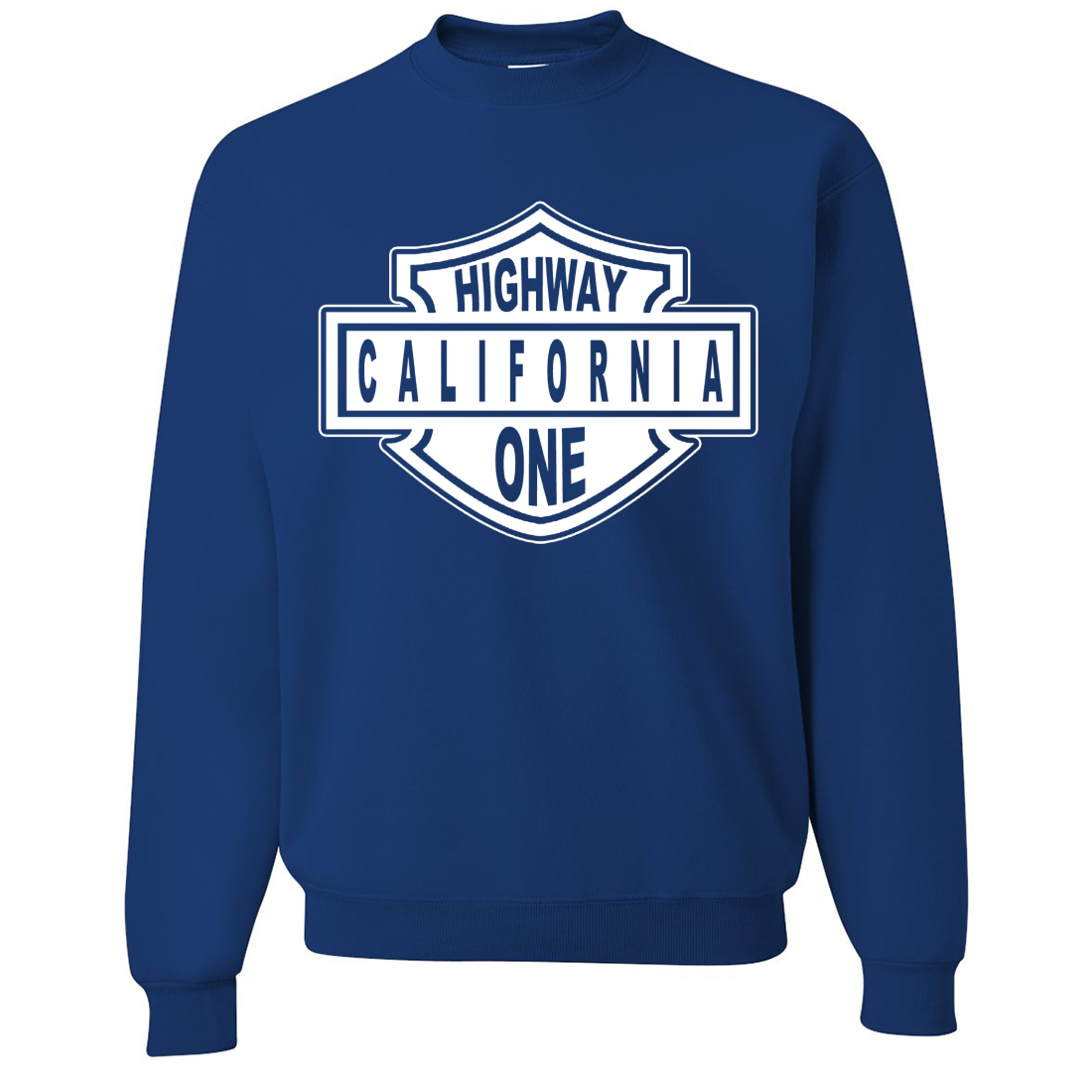California Highway One Crewneck Sweatshirt - California