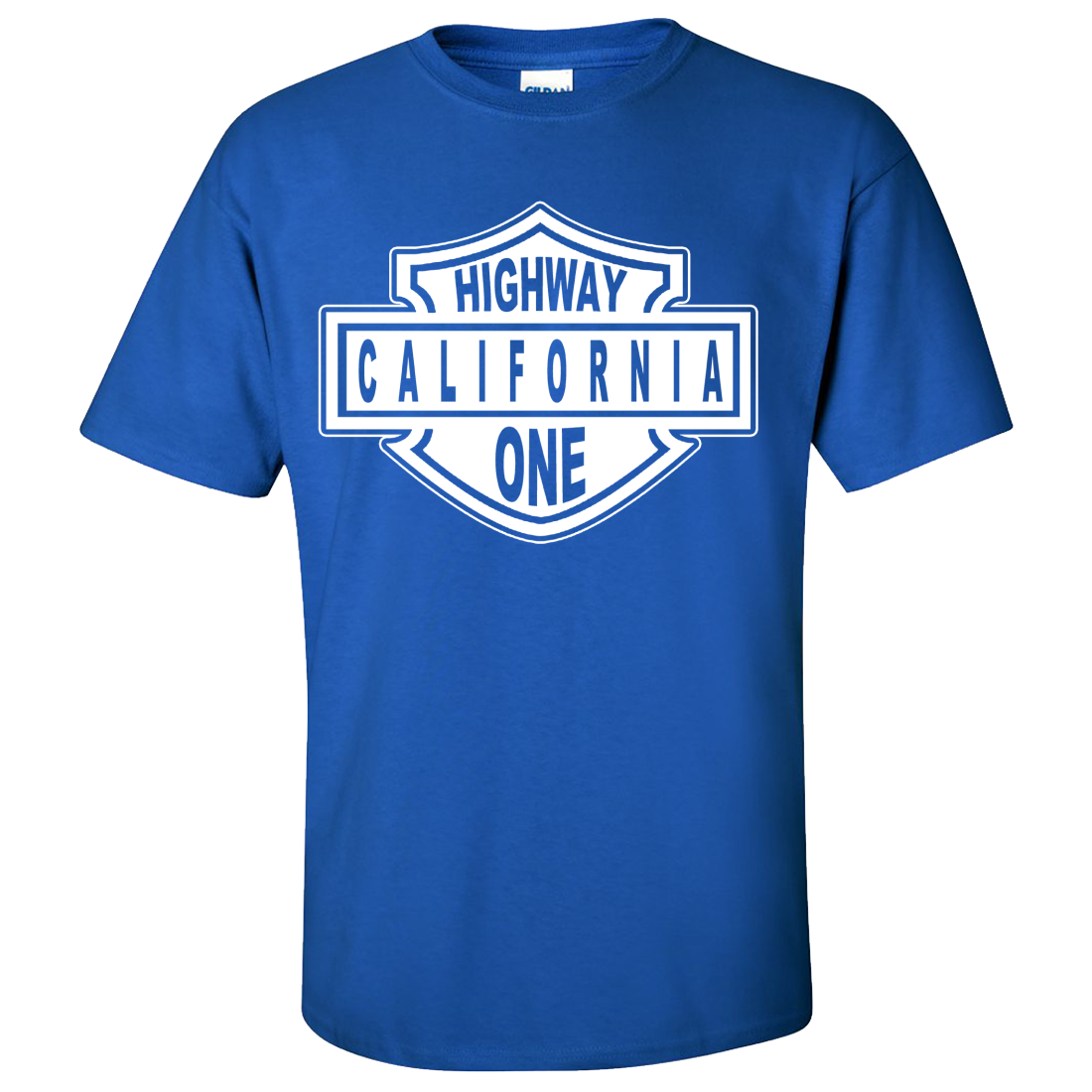 California Highway One Asst Colors T-shirt/tee - California