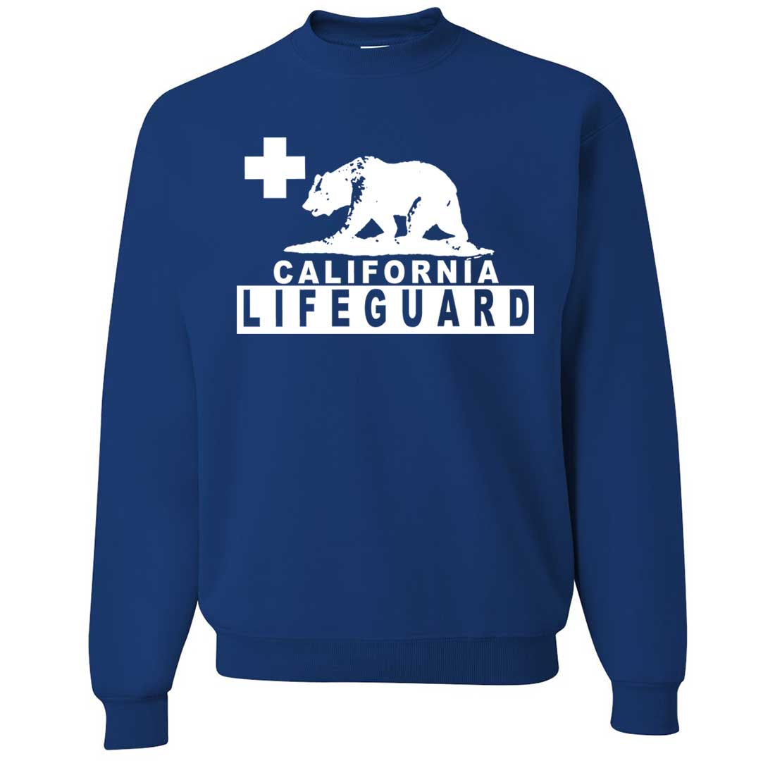 California Lifeguard Crewneck Sweatshirt - California Republic Clothes