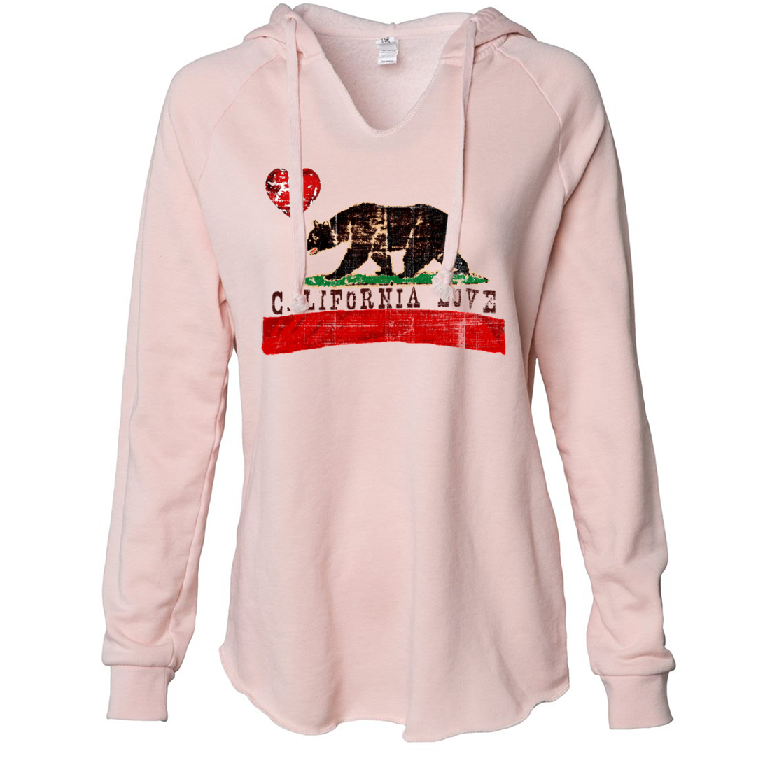 Wave California Love Raglan Hoodie