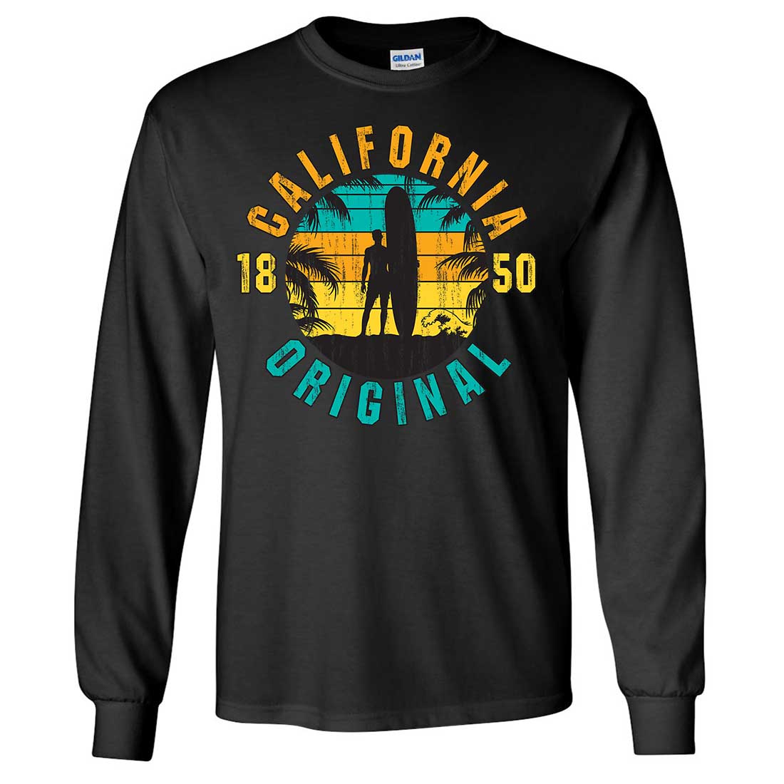 California Original Vintage Surfer Long Sleeve Shirt