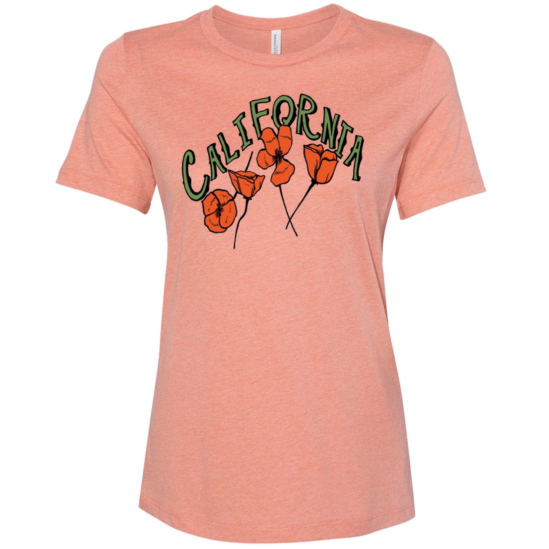 California Poppies Women's Relaxed Jersey Tee