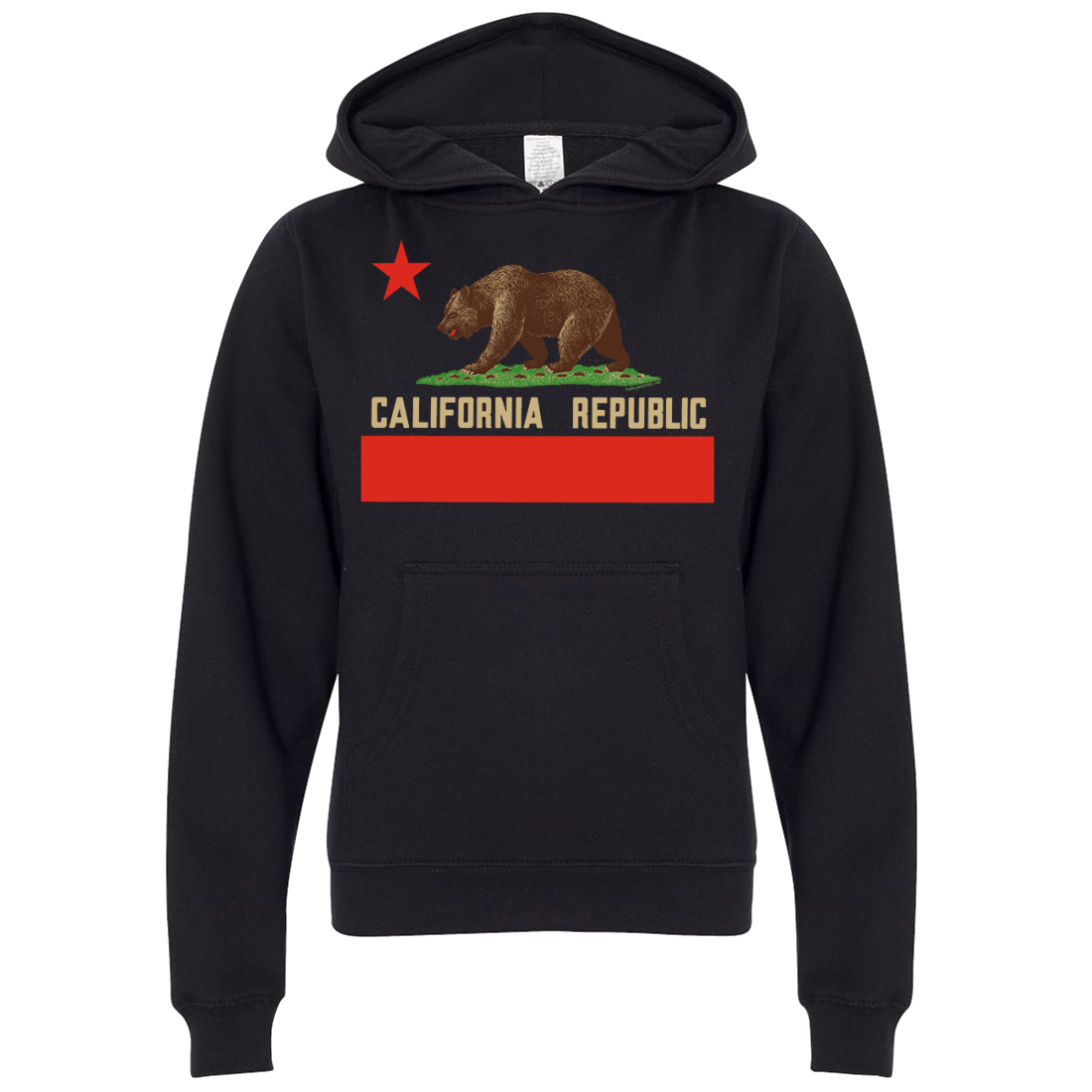 Don Pimentel California Republic Bear Flag Premium Youth Sweatshirt Hoodie