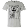 California Republic JD Whiskey Black Print Asst Colors Mens Fitted Tee