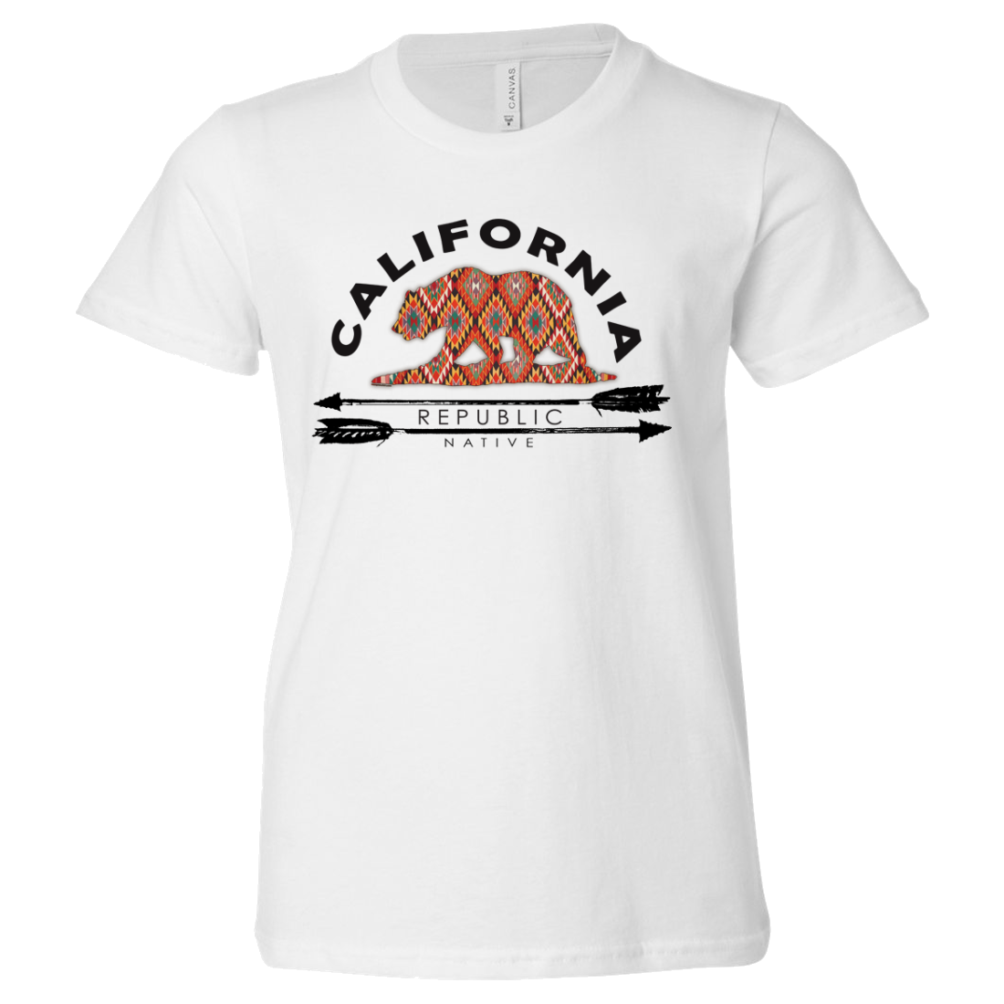 California Republic Native Asst Colors Youth T-Shirt/tee