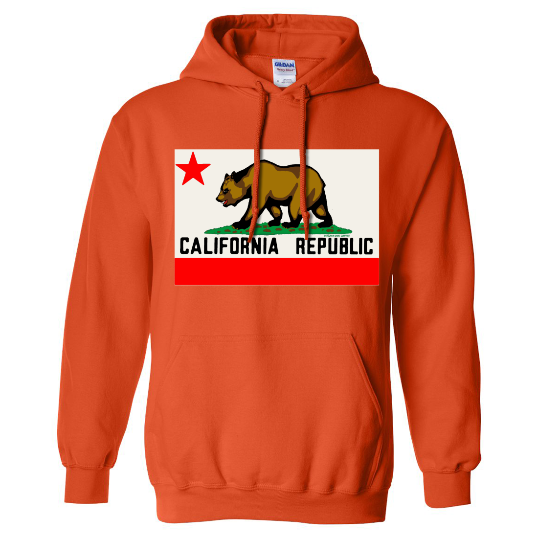 Dimco apparel California Republic SweatShirt Hoodie Mens