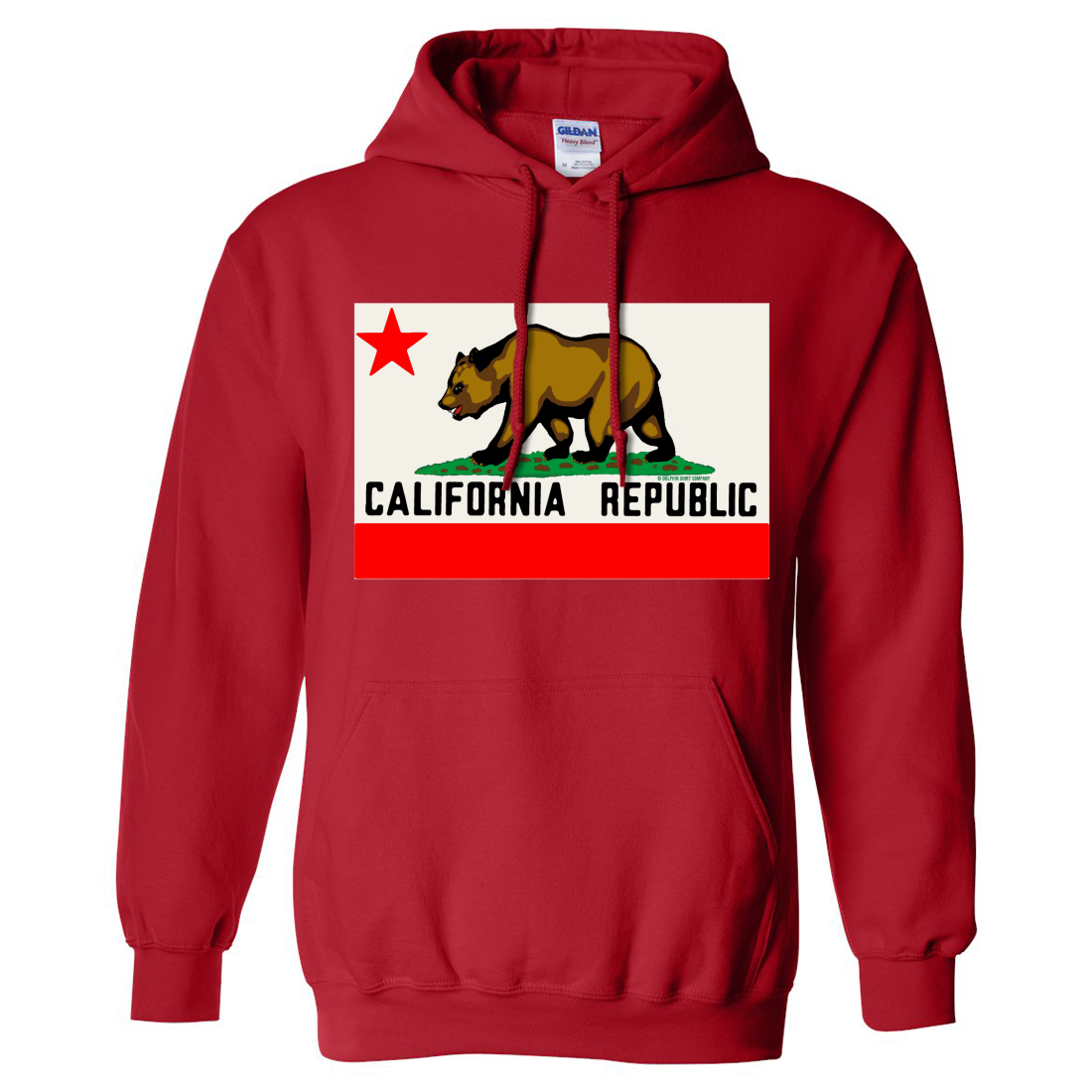 Bear California Love Cropped Hoodie Bear California Love Cropped Hoodie