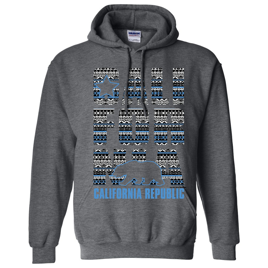 California Republic Tribal Aztec Sweatshirt Hoodie California Republic Clothes