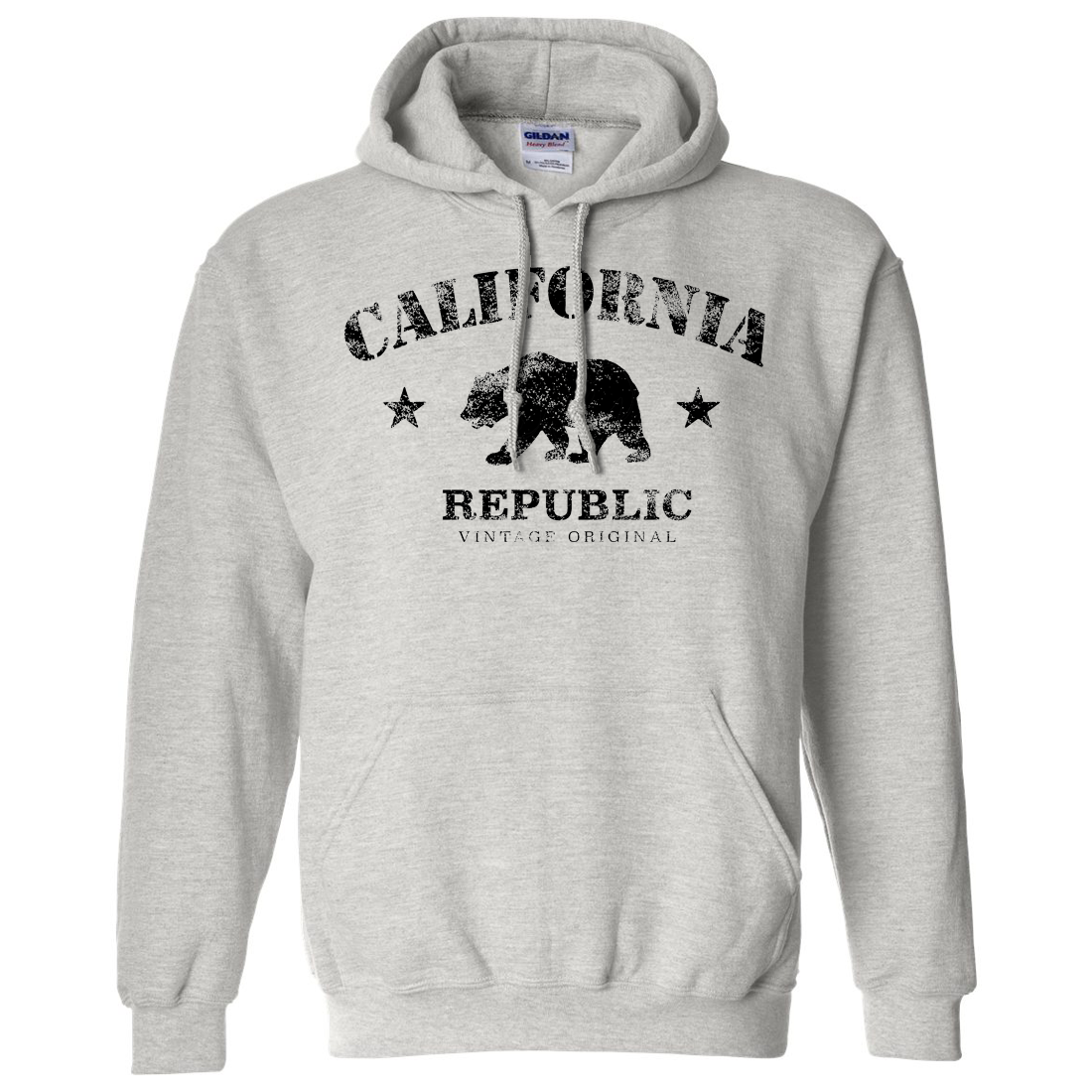California Republic Vintage Original Sweatshirt Hoodie