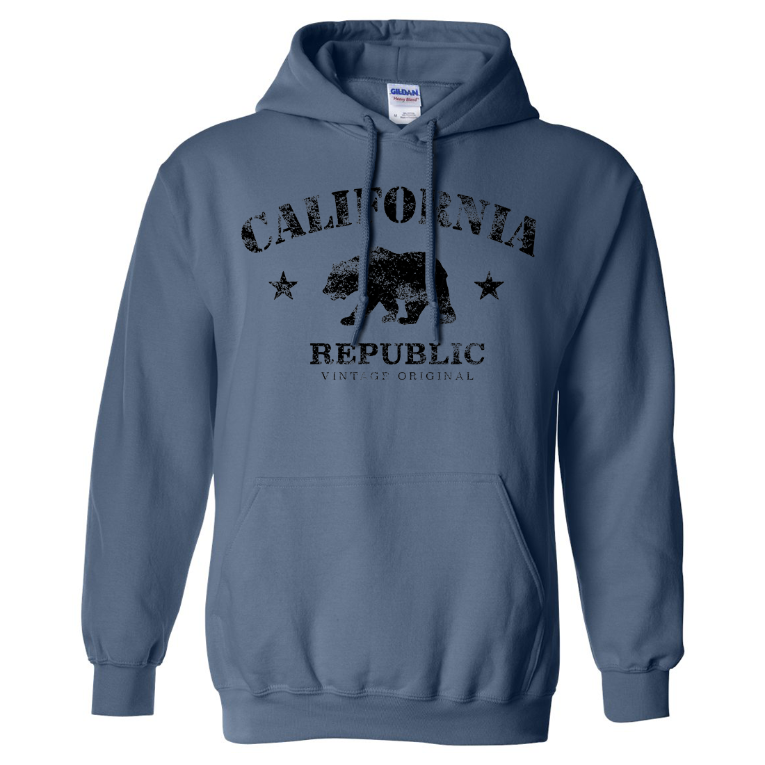 California Republic Vintage Original Sweatshirt Hoodie ...