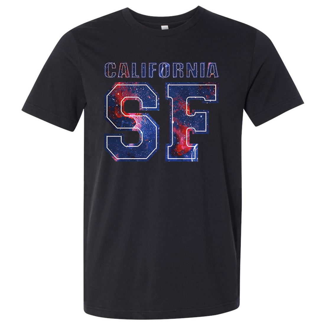 California SF Nebula Asst Colors Mens Lightweight Fitted T-Shirt/tee