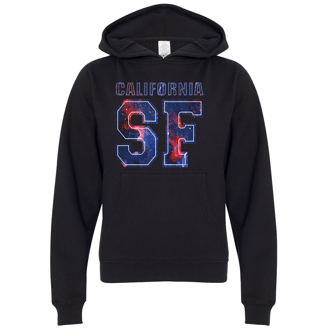 California SF Nebula Premium Youth Sweatshirt Hoodie