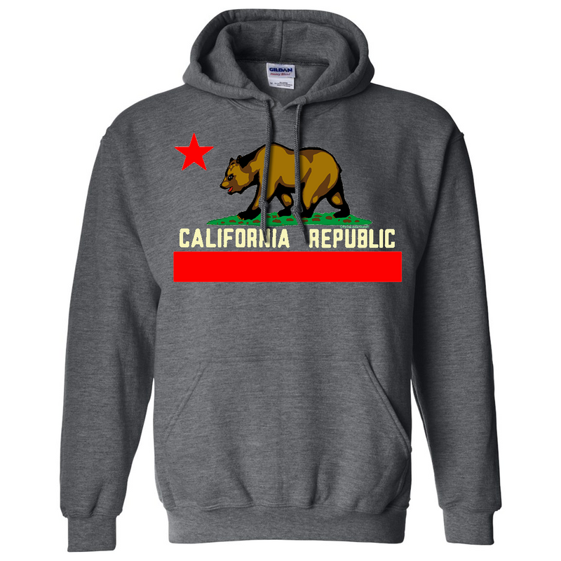 California State Flag Borderless Sweatshirt Hoodie - California ...