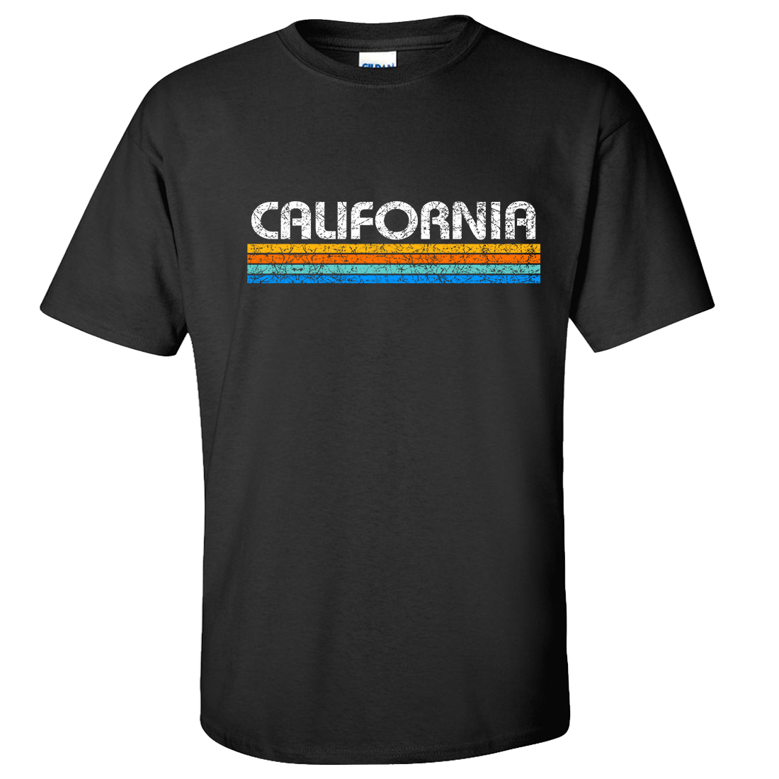 California Vintage Stripe Asst Colors T-shirt/tee