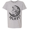 Crescent Moon Dreamcatcher Black Asst Colors Youth T-Shirt/tee
