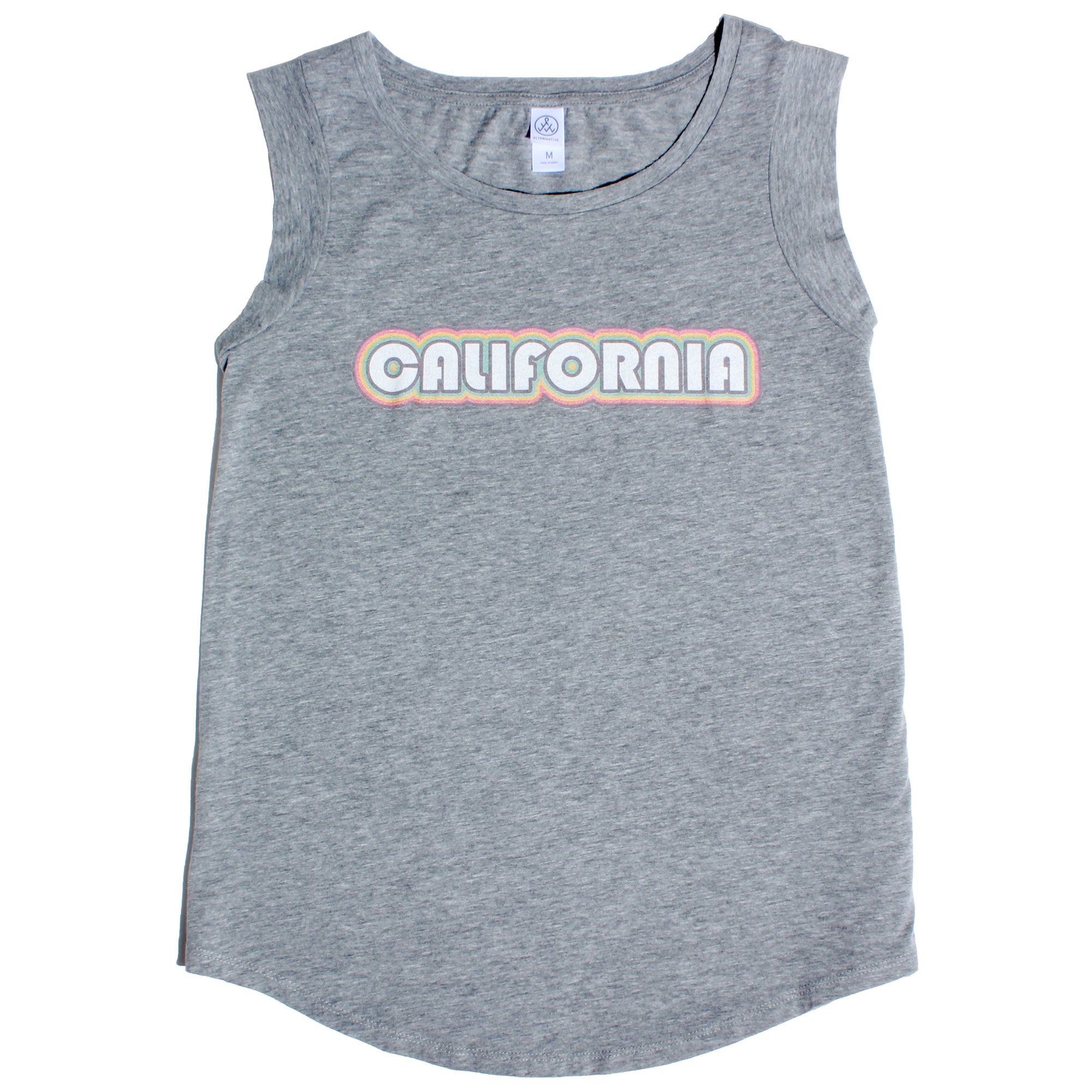 California Vintage Seventies Rainbow Women's Jersey T-Shirt