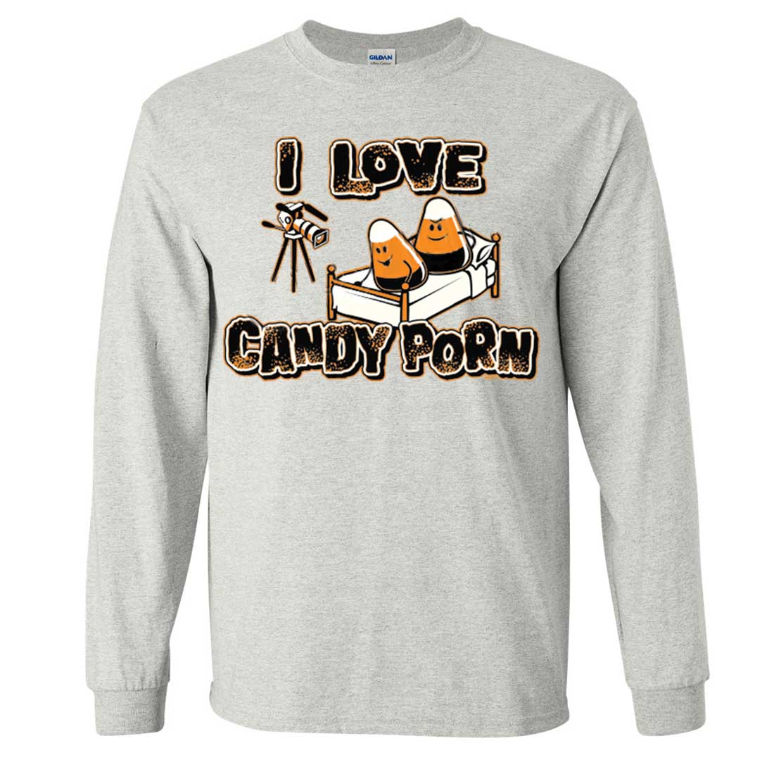 I Love Candy Porn Long Sleeve Shirt - California Republic Clothes