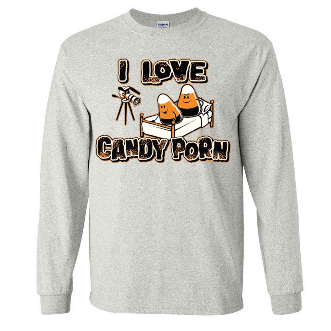 Xxx Sac V - I Love Candy Porn Long Sleeve Shirt - California Republic Clothes