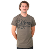 California Beach Script Black Print Asst Colors T-shirt/tee
