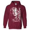 Marilyn Monroe Portrait Signature Unisex Sweatshirt Hoodie