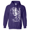 thumbnail image 2 of Wild Bobby Marilyn Monroe Gun Unisex Hoodie, Pop Culture Pullover Sweatshirt 2 of 3