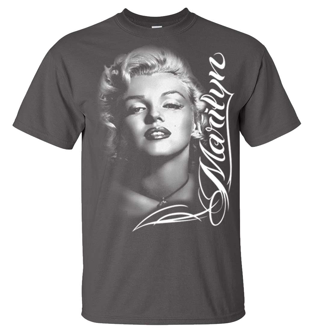 Marilyn Monroe Portrait Signature Asst Colors T-shirt/tee