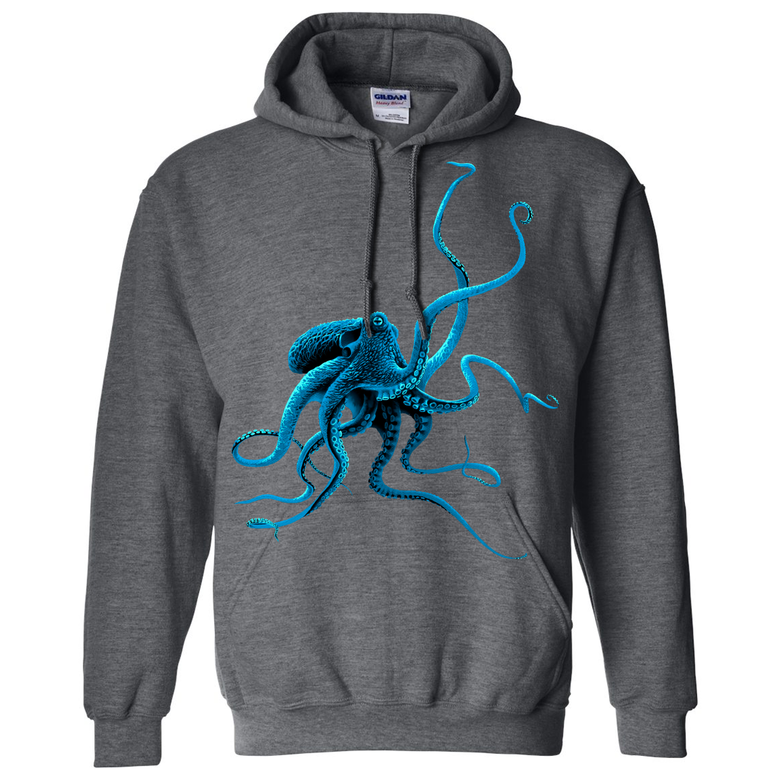 Octopus top hoodie flags