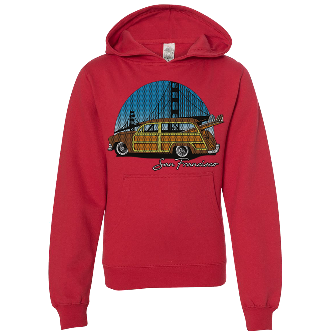 San Francisco Knit Style Woody Premium Youth Sweatshirt