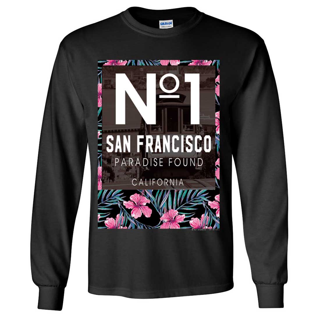 San Francisco No. 1 Paradise Found California Long Sleeve Shirt