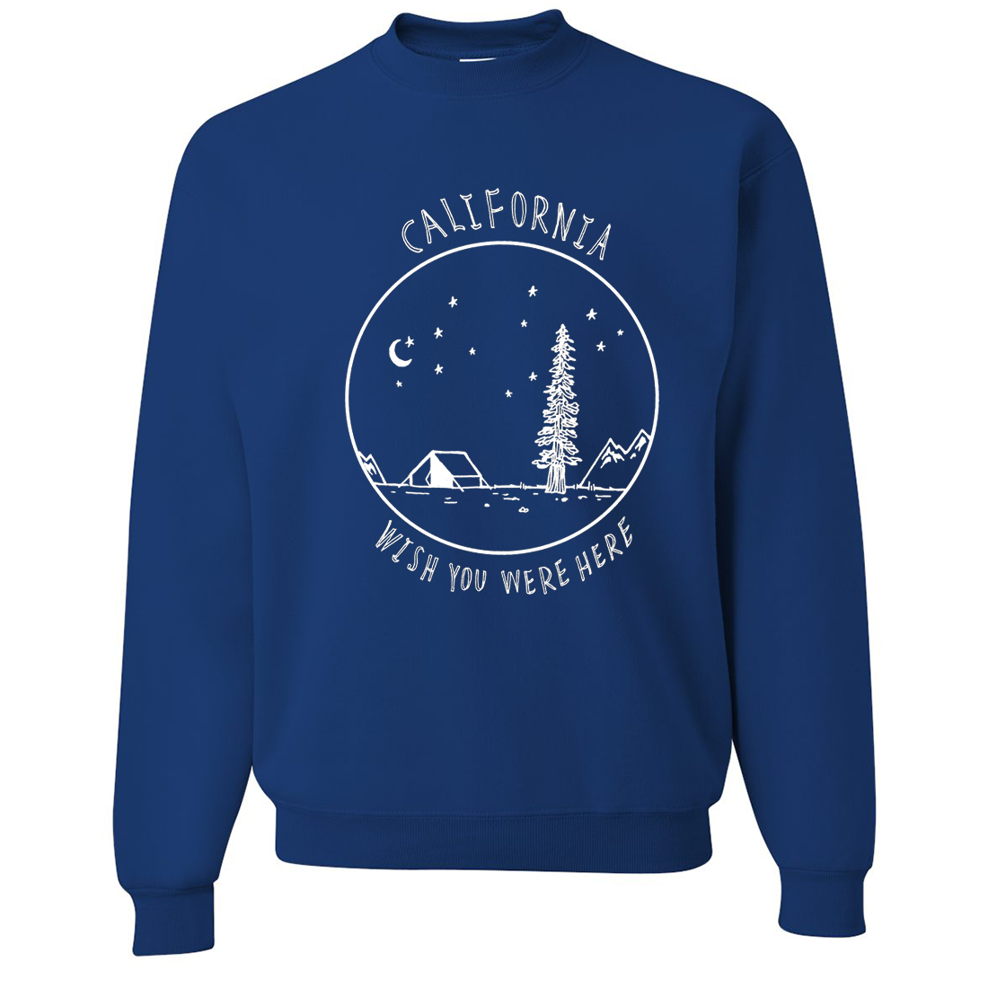 Printed crew neck 2024 sweatshirts