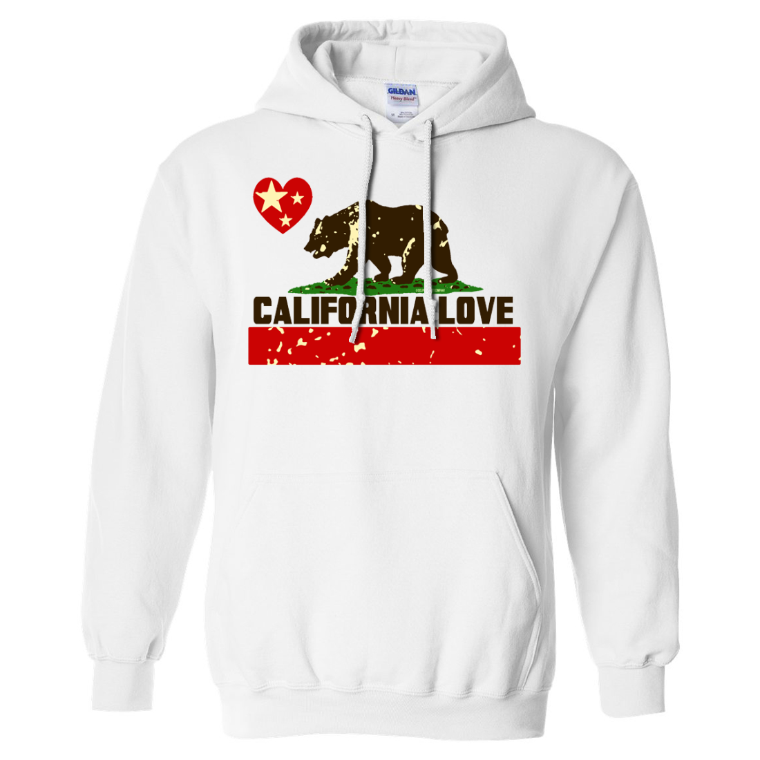 California Love Bear Pullover Hoodie California Love Bear Pullover Hoodie