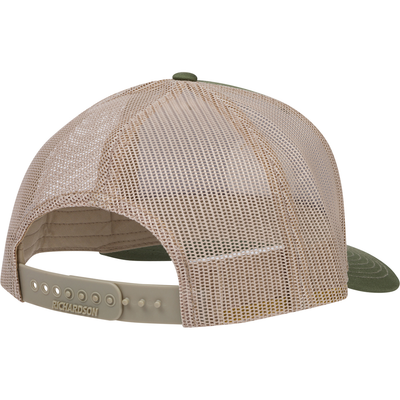 California Great Outdoors Snapback Trucker Hat With Leather